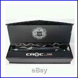 Turboion Croc Classic 450 Regular 1.5-inch Flat Iron Straightener Black