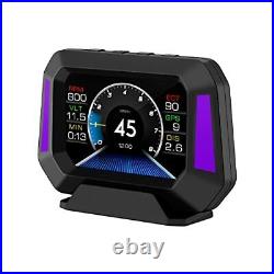 Universal Additional Digital Speedometer, ACECAR Car Heads Up Display, 3 inches