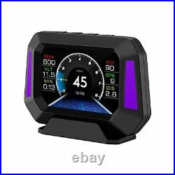 Universal Additional Digital Speedometer ACECAR Car Heads Up Display 3 inches