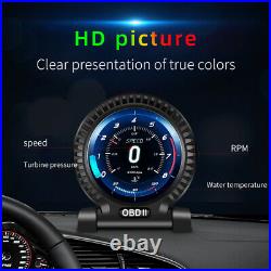 Universal Car HUD Head Up Display Digital OBD Speedometer OBDII Table Display