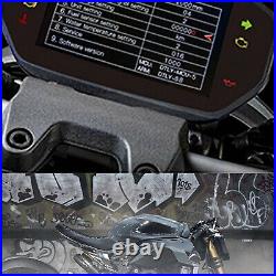 Universal Motorcycle Lcd Rpm Digital Display Odometer Speedometer Backlight