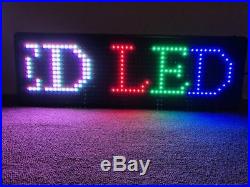 WIFI LED Scrolling Sign iOS Android Digital Programmable Moving Message Display