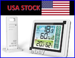 Weather station digital Thermometer Hygrometer Indoor Outdoor Temperature