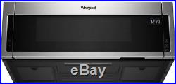 Whirlpool WML55011HS 1.1 cu. Ft. Low Profile Over-the-Range Microwave