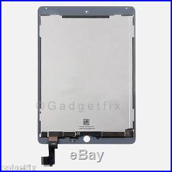 White Touch Screen Digitizer Glass LCD Screen Display for iPad Air 2 A1566 A1567