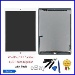 White Touch Screen Digitizer LCD Display Screen For iPad Pro 12.9 A1584 A1652