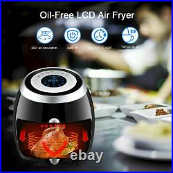 XL Digital Air Fryer 5.8QT/5.5L 1500W Temp/Timer Settings & 7 Cooking Presets