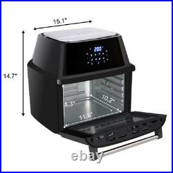 ZOKOP Multi-functional 16L 16.9QT Air Fryer XL Oven 1800W Dehydrator Rotisserie