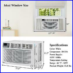 Zokop 3 Speed 12,000 BTU Window Air Conditioner with 550 Sq. Ft. Coverage AC Unit