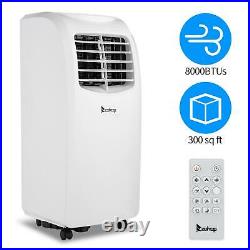 Zokop 8000 BTU AC Portable Air Conditioner Dehumidifier Fan A/C Unit with Remote